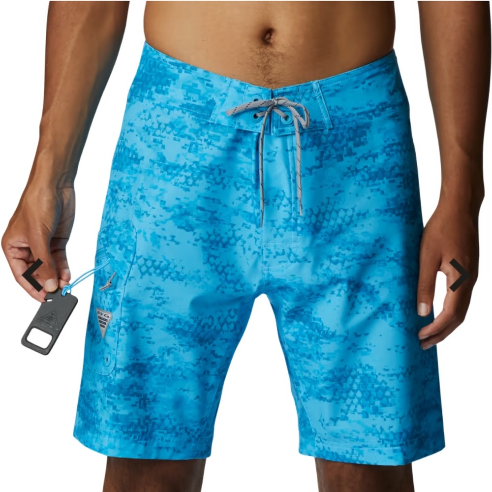 NEW Men’s Columbia PFG Board Shorts - Picture 3 of 4